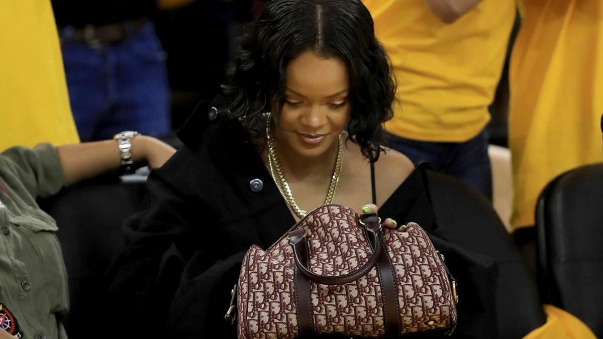 Rihanna en la final de la NBA
