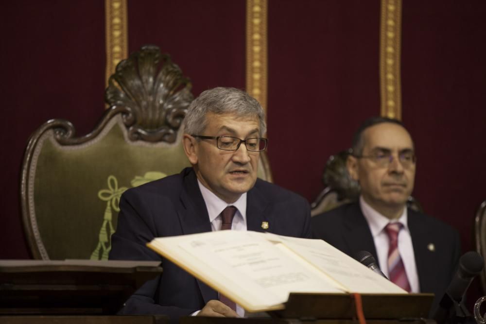 Toma de posesión de los vicerectores de la Universidad de Oviedo