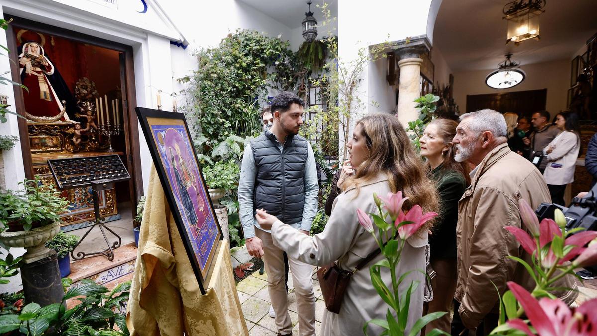 Patio de Pastora, 2, uno de los diez participantes en la ruta.