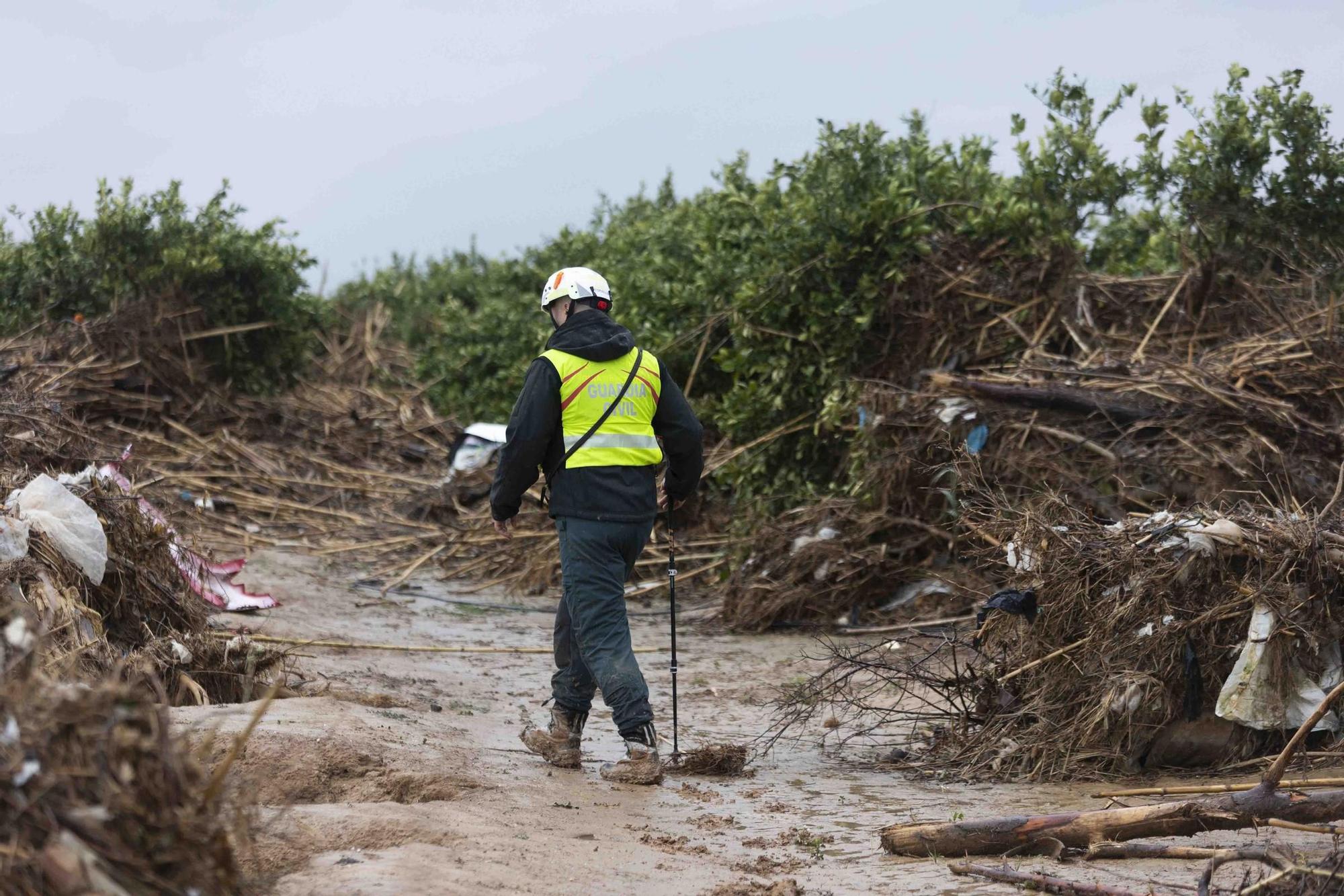 La UME continua la busqueda de desaparecidos