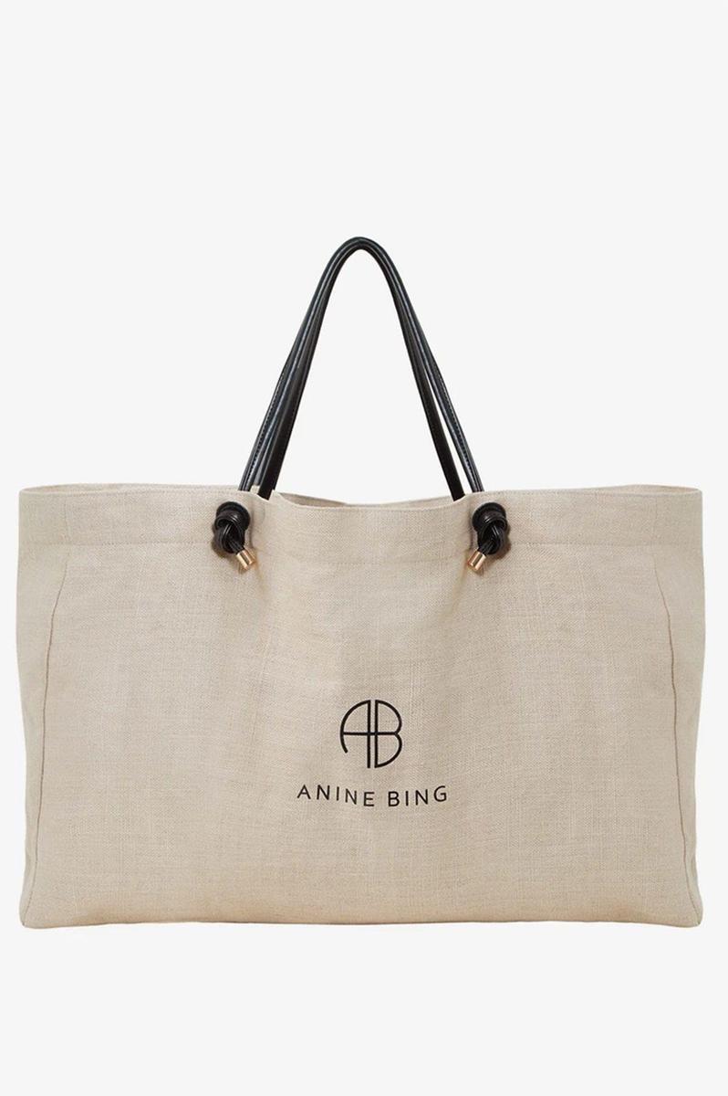 Bolso XL en tonos tierra de Anine Bing