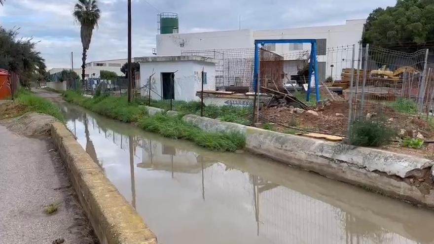 Vertidos en el torrente de sa Llavanera de Ibiza