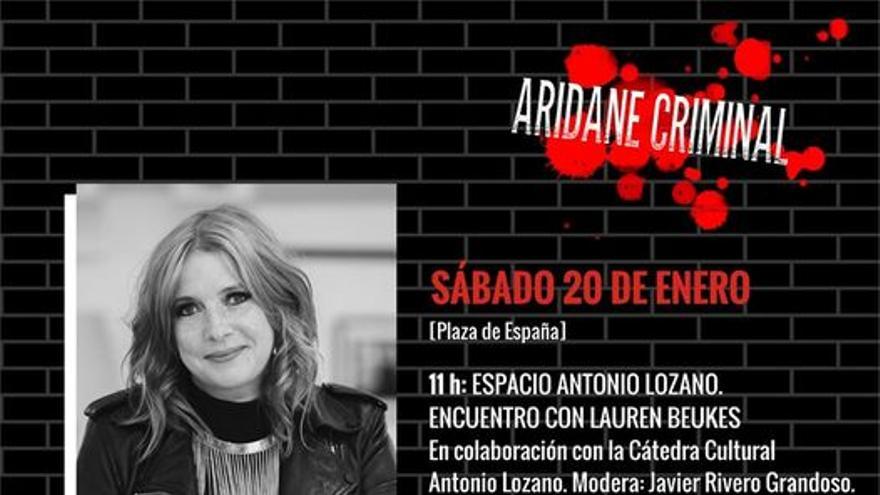 Aridane Criminal: Espacio Antonio Lozano. Encuentro con Lauren Beukes