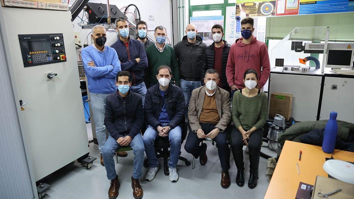 Miembros del equipo LaserOn.