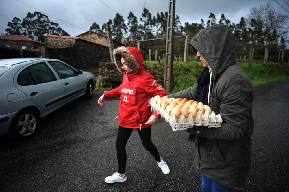 A por el bollo de Ribadumia