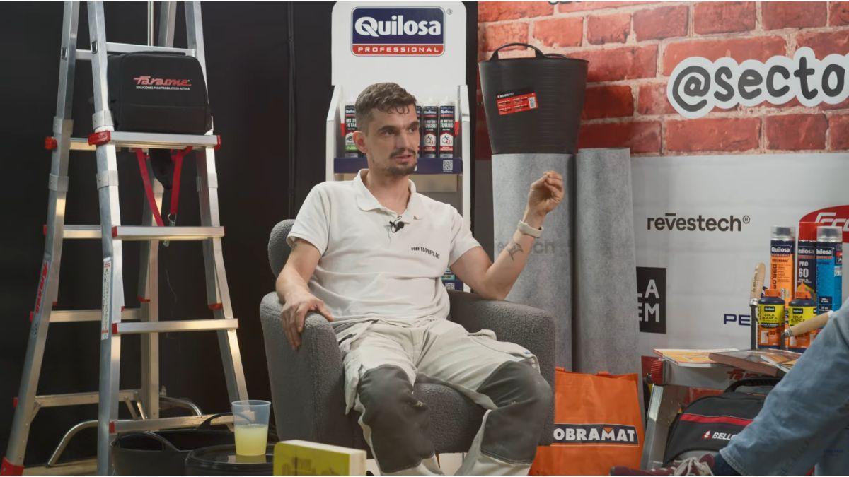 Luis Miguel Francisco, instalador de Pladur, habla de sus inicios en el sector hasta conseguir volverse autónomo