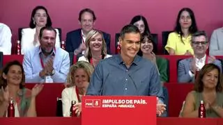 Sánchez esquiva el concierto catalán en el PSOE y logra atenuar las críticas de Page y Lambán