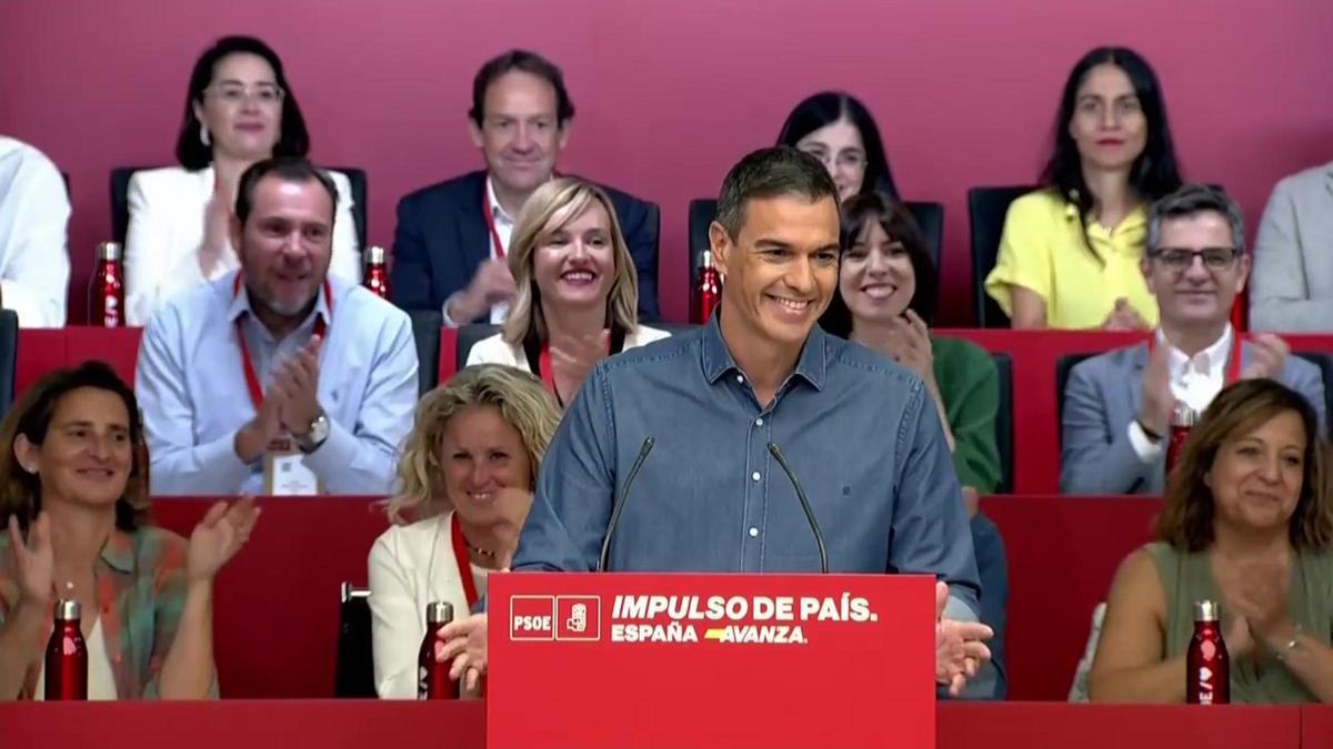 Intervención de Pedro Sánchez en el Comité Federal del PSOE