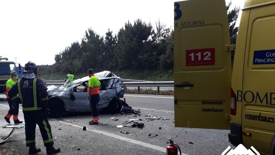 La víctima del accidente mortal de la Autovía, un vecino de La Caridad, trabajador de una empresa de recreativos