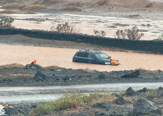 Impacto de la borrasca Emilia en Fuerteventura (13/12/2025)