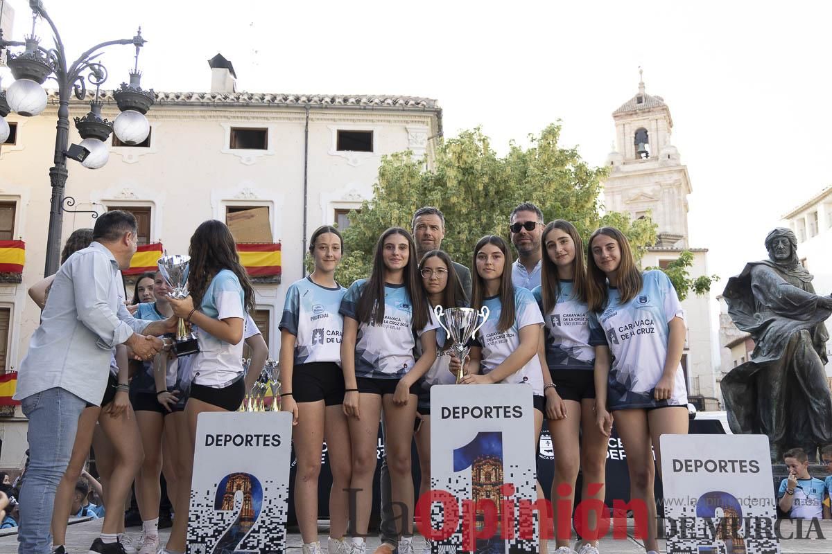 Clausura de las Escuelas Municipales Deportivas de Caravaca