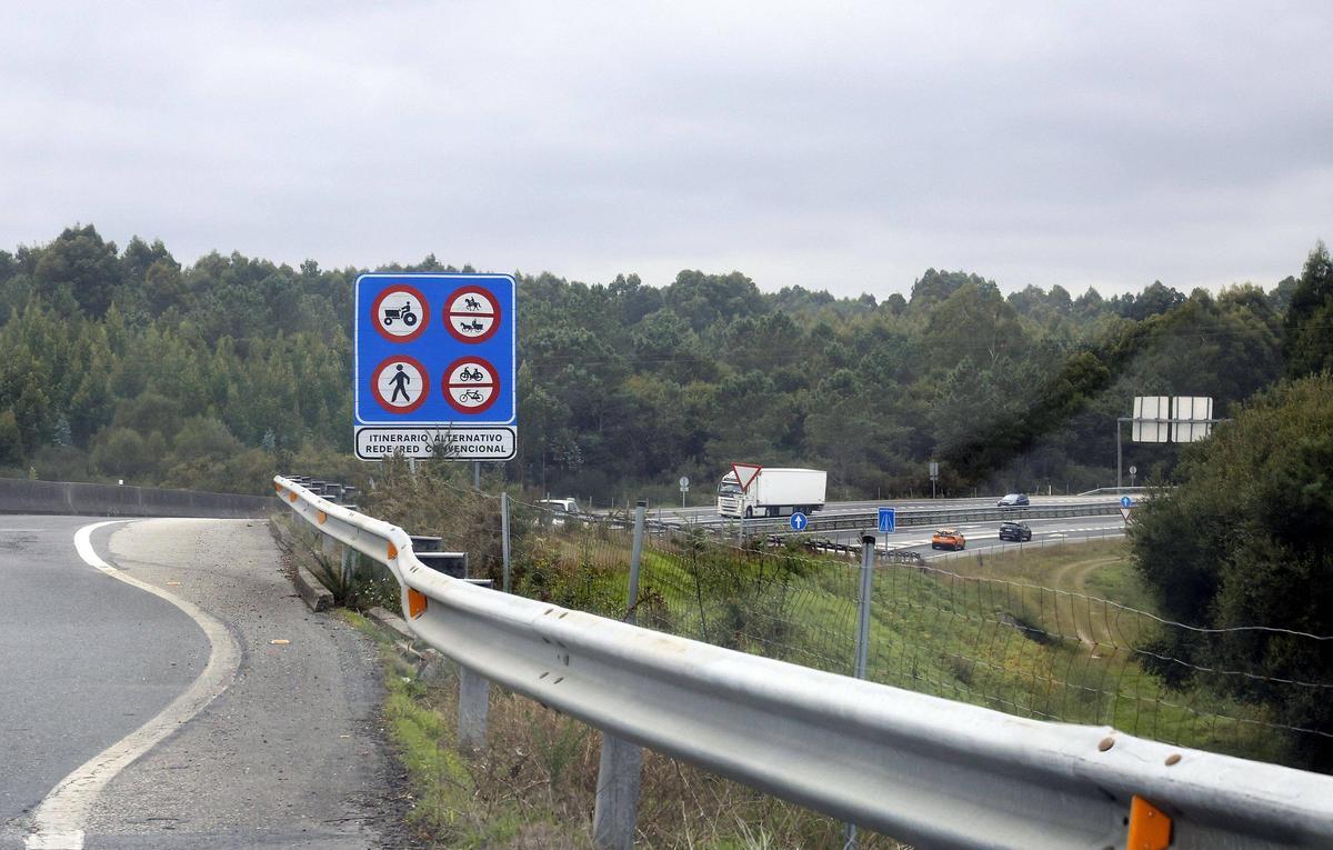Terrenos en Lavacolla en los que se proyecta ubicar el polígono industrial