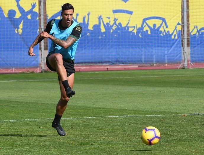 01/02/2019 TELDE. Entrenamiento UD Las Palmas en El Hornillo.  Fotografa: YAIZA SOCORRO.