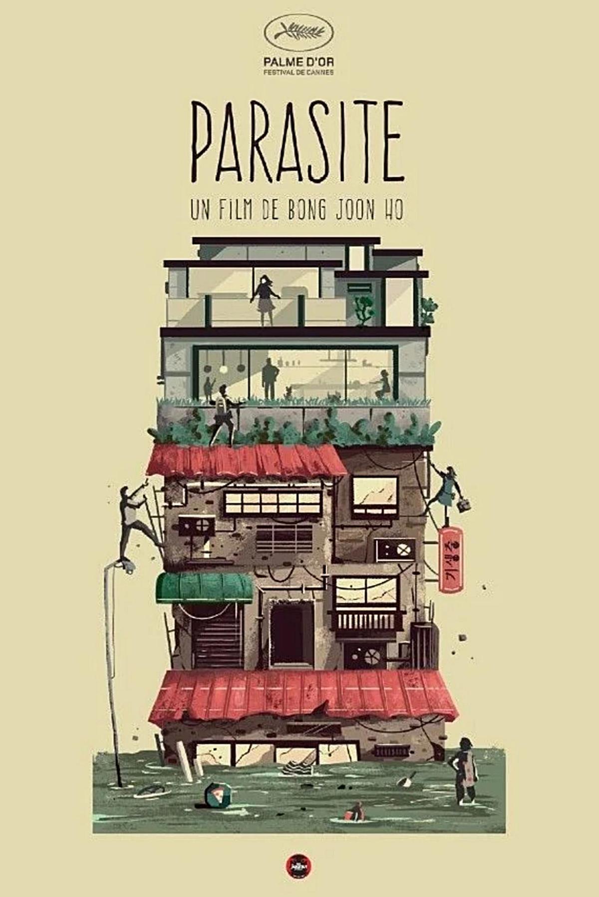 Cartel de 'Parásitos'