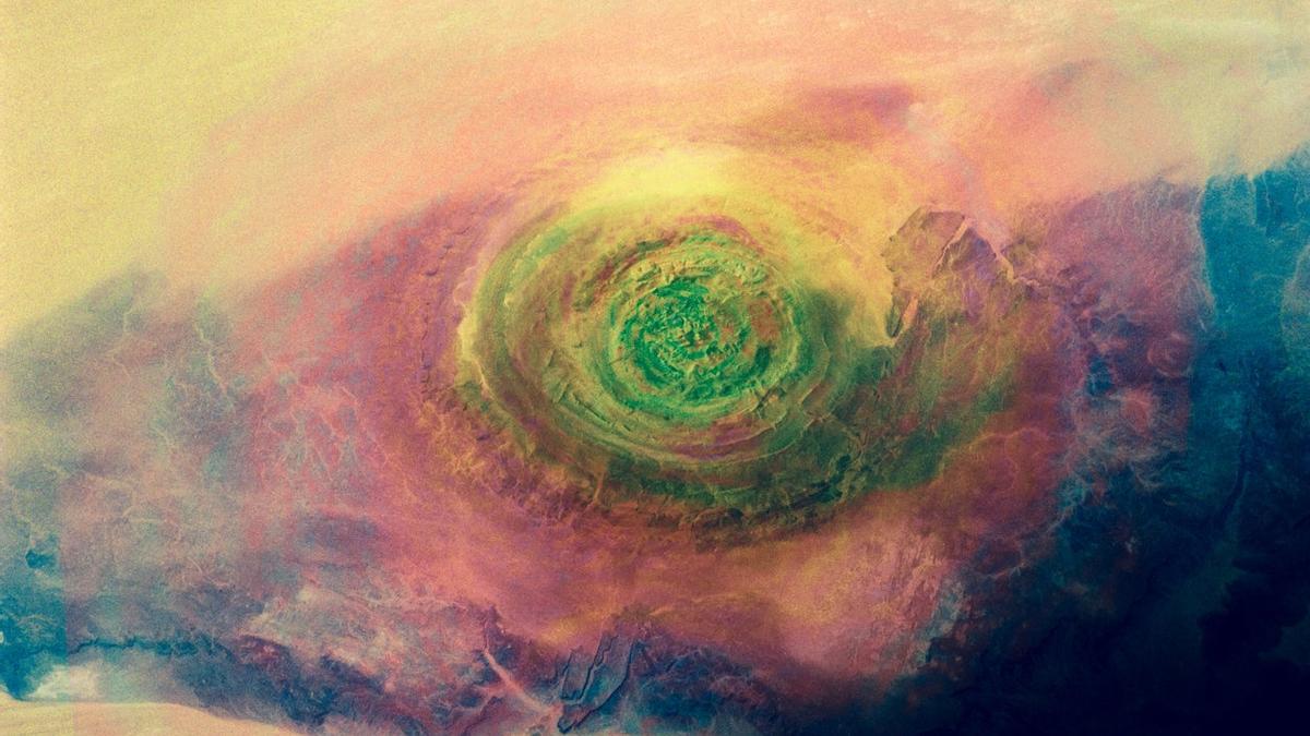 Descubrimos el Ojo del Sáhara, el misterioso lugar que solo puede verse desde el espacio