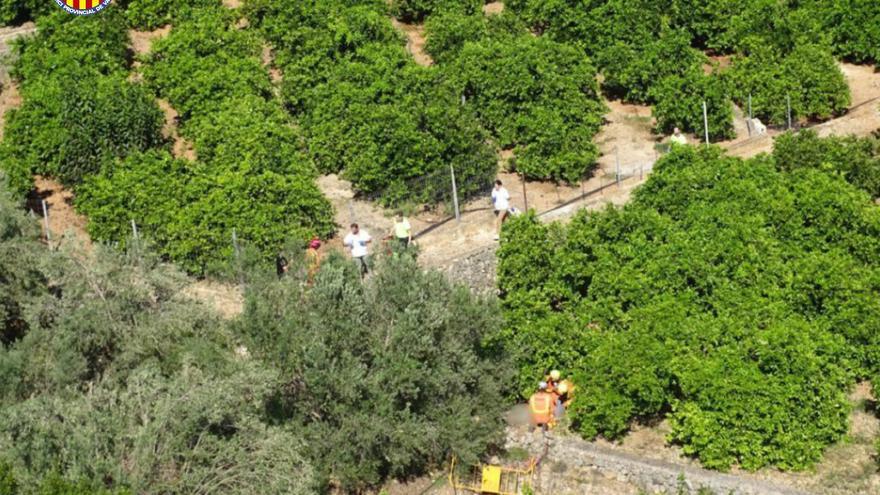 Fallece un hombre mayor en un campo agrícola de Ròtova