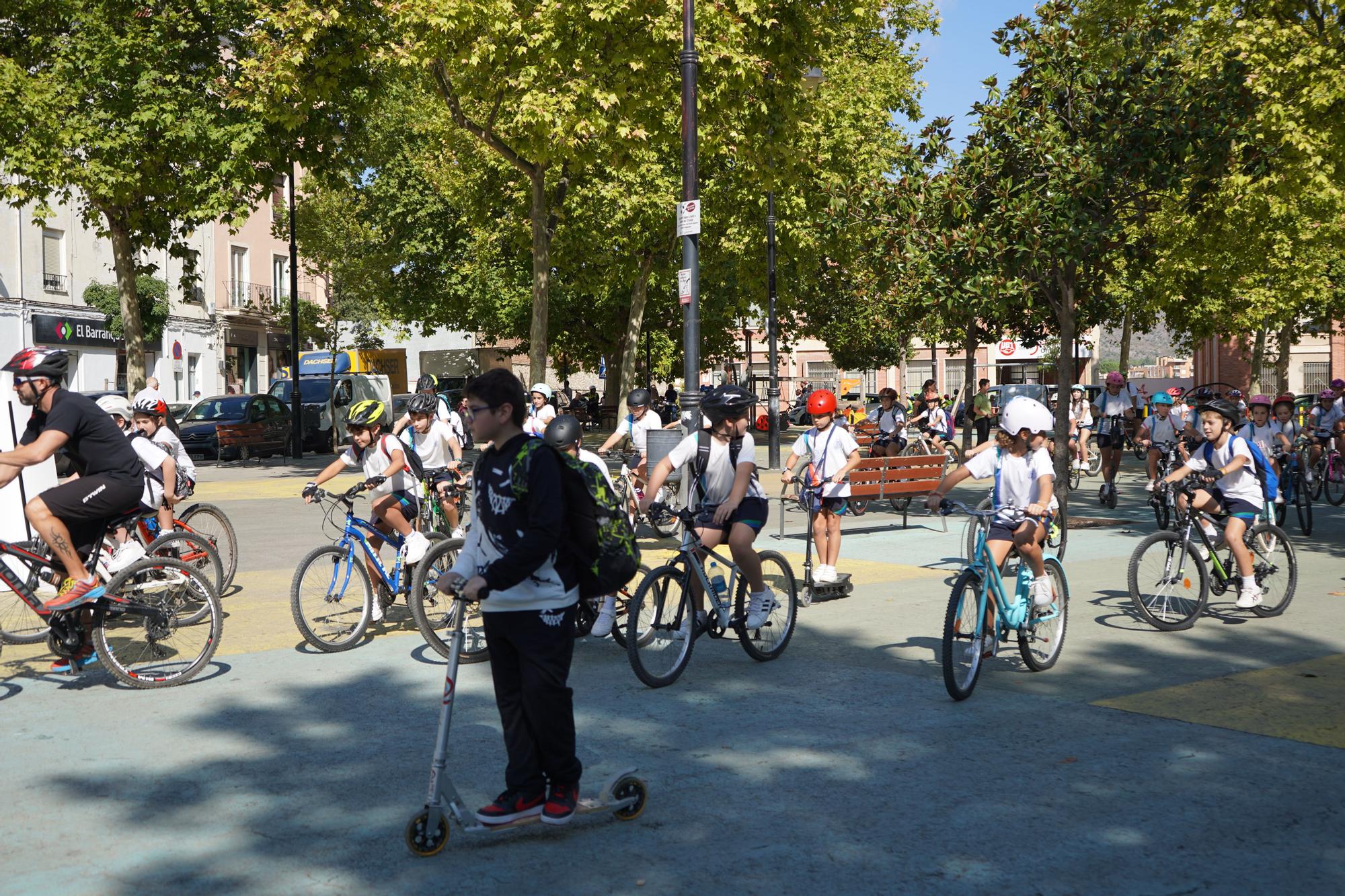 200 escolares de Ontinyent celebran el Día Mundial Sin Coches