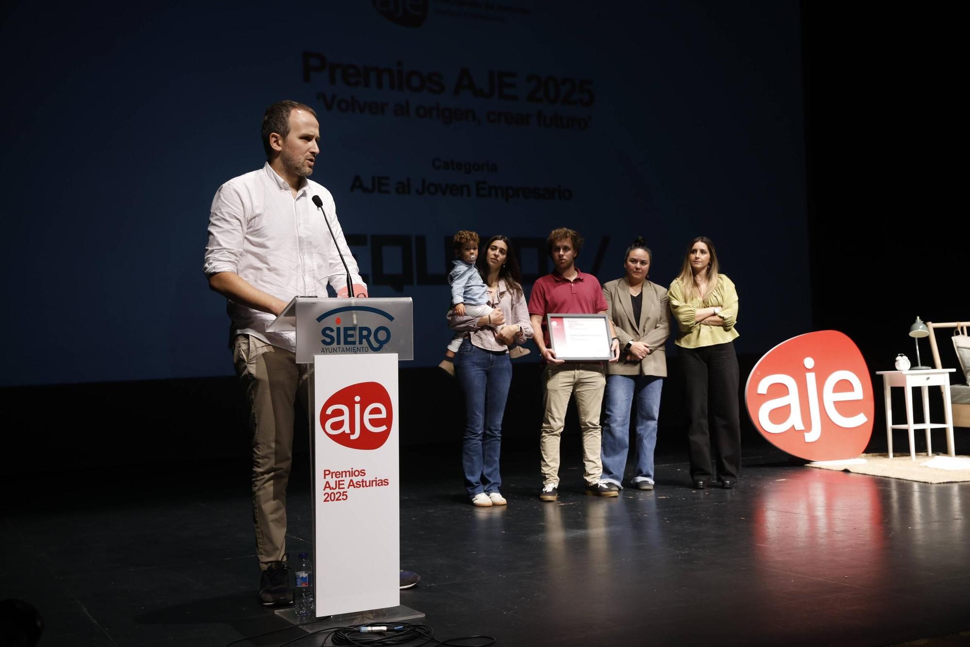 EN IMÁGENES: ASÍ FUE LA GALA DE LOS JÓVENES EMPRESARIOS DE ASTURIAS