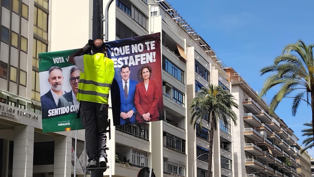Vox lanza su campaña contra el PP en Andalucía y usa la imagen de ...