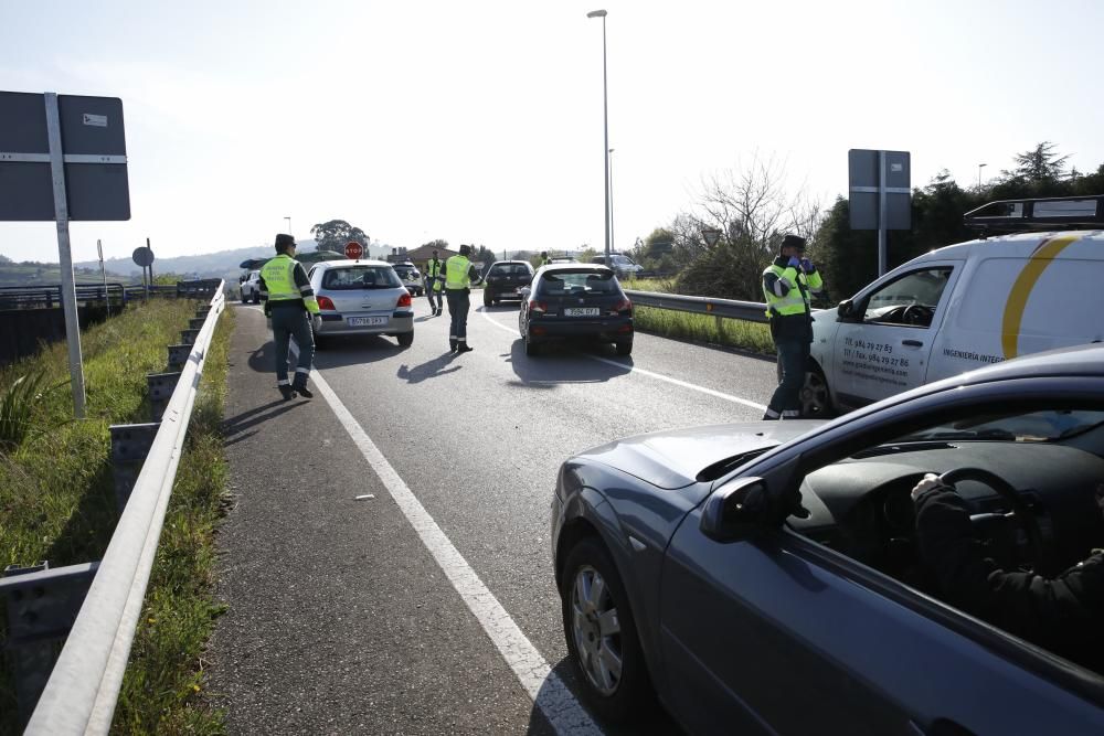 Coronavirus en Asturias: Control policiales y militares en Asturias