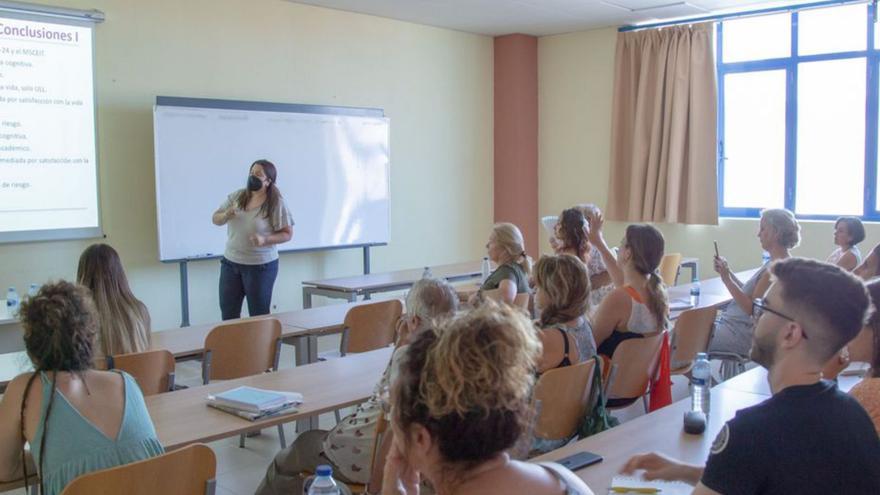 Taller de inteligencia emocional de la Universidad de Verano de Adeje.