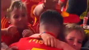 El vídeo más emotivo de Morata junto a su mujer e hijos