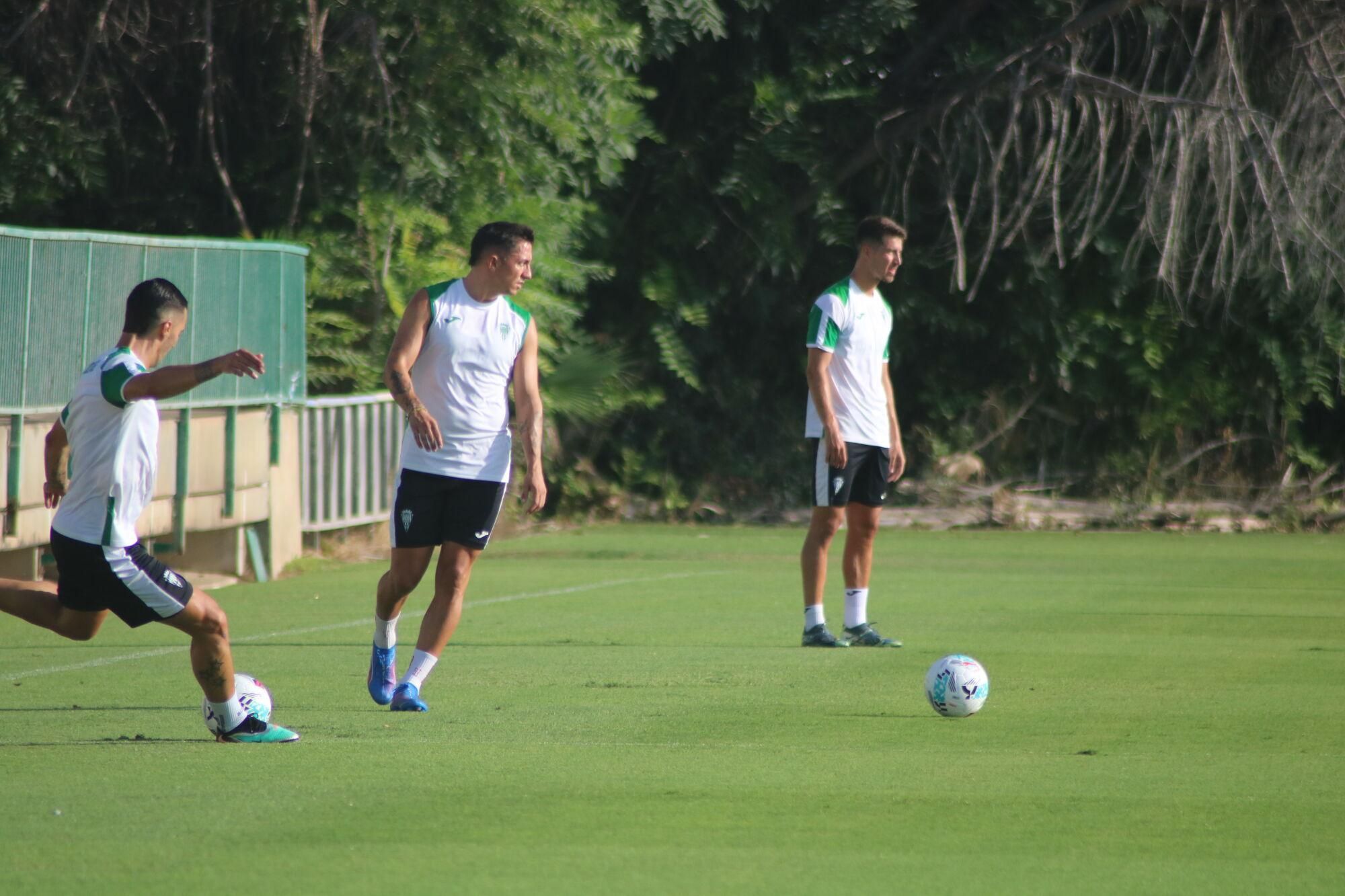 El segundo entrenamiento del Córdoba CF en imágenes