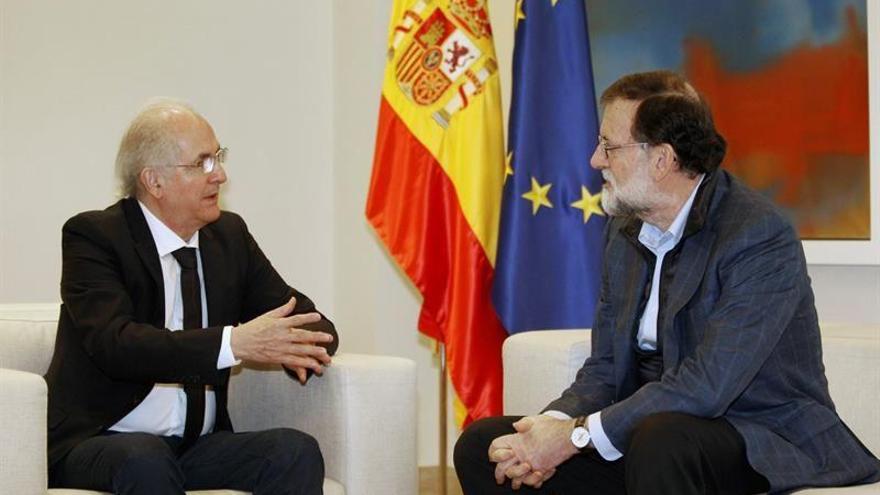 Rajoy recibe al exalcalde de Caracas huido de Venezuela