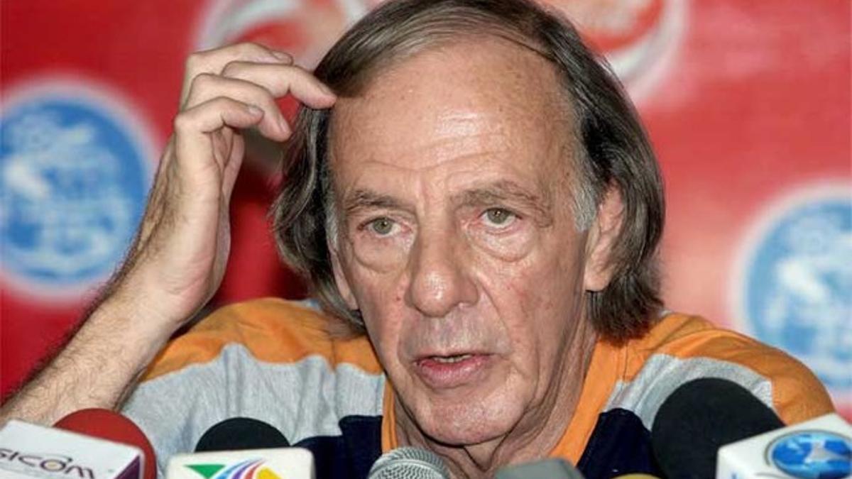 César Luis Menotti, extécnico del FC Barcelona y de Argentina