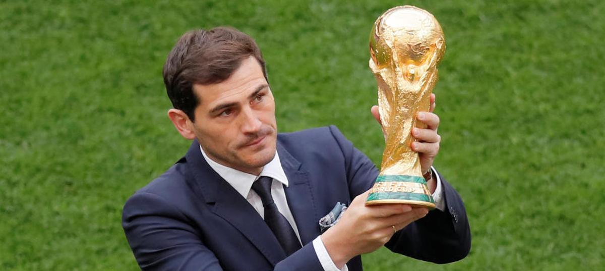 Iker Casillas, en el pasado Mundial de Rusia.