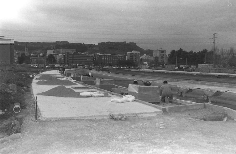 Hace 20 años en Sagunt, la ciudad crecía al otro lado del rio, con la urbanización Norte Palancia.