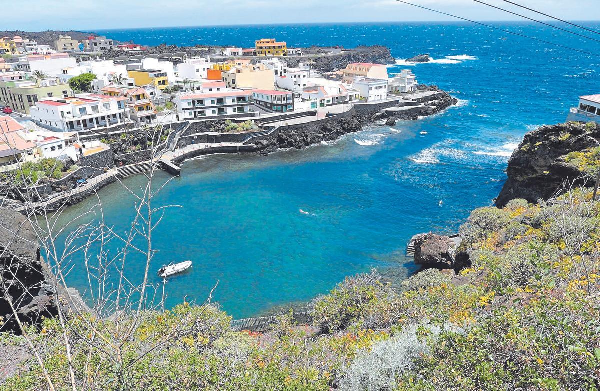 Núcleo costero de Tamaduste, por donde entrará el cable de telecomunicaciones que unirá El Hierro con Tenerife.