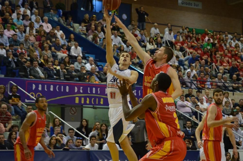 Partido UCAM Baloncesto-Manresa