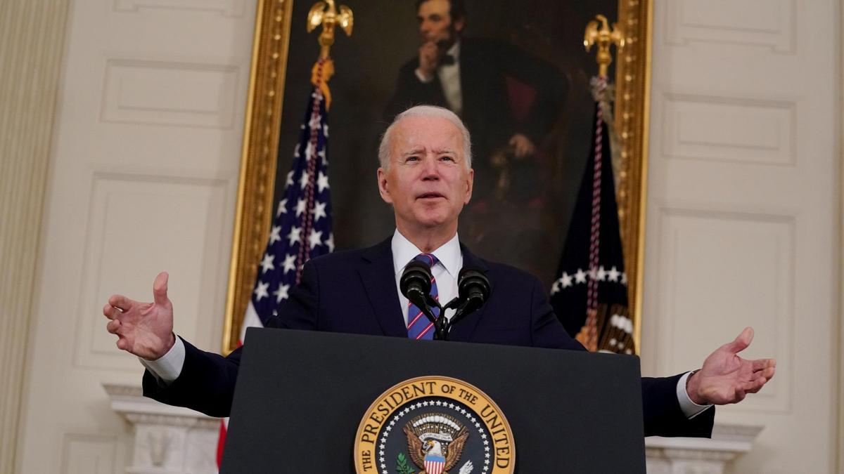 El presidente estadounidense, Joe Biden.