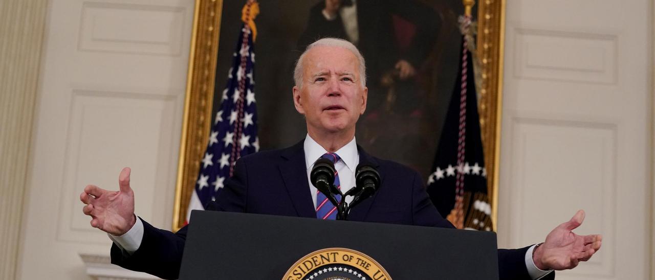 El presidente estadounidense, Joe Biden.