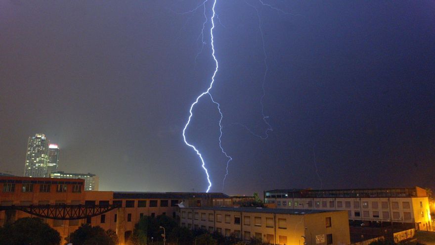 Caen truenos sobre Barcelona.