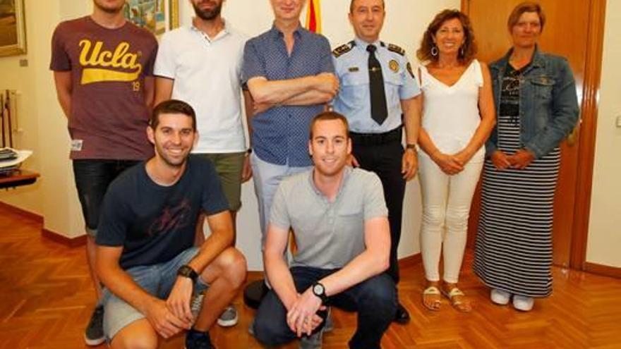 Blanes incorpora sis agents a la Policia per reforçar la seguretat a les platges