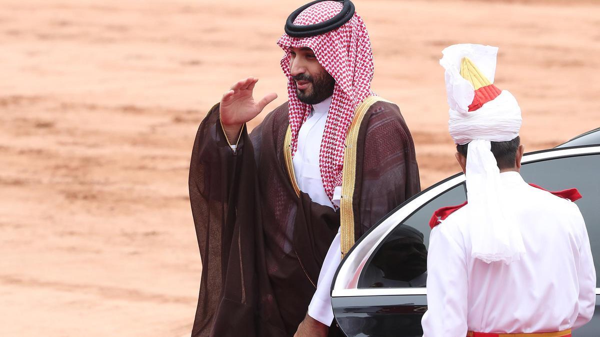 El príncipe heredero, Mohamed Bin Salmán.