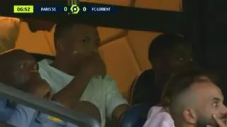 ¡Dembélé y Mbappé, juntos en la grada en el partido del PSG!