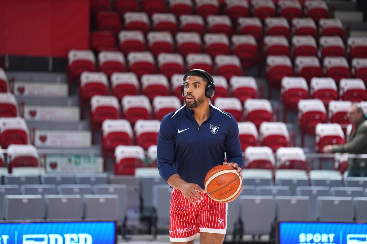 David DeJulius, base del UCAM Murcia, antes del Reggio Emilia-UCAM Murcia.