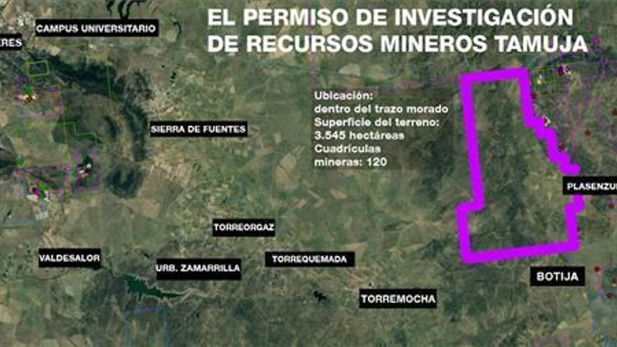 La Junta concede otro permiso de investigación minera en Cáceres