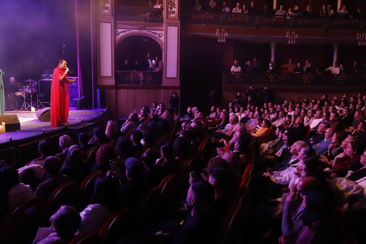 El concierto de Niña Pastori en Córdoba, en imágenes