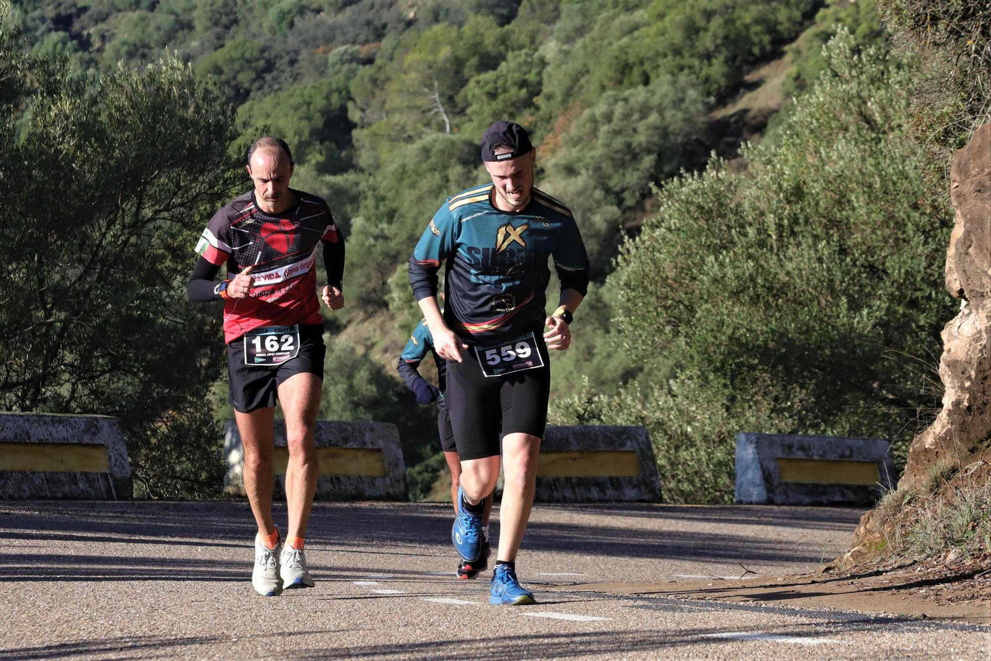 La subida a la Ermitas de atletismo en imágenes