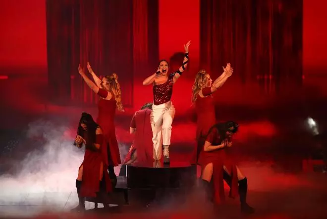 La actuación de Blanca Paloma en Eurovisión