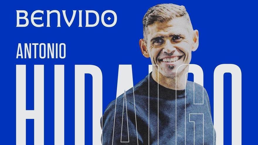 Antonio Hidalgo, nuevo entrenador del Deportivo