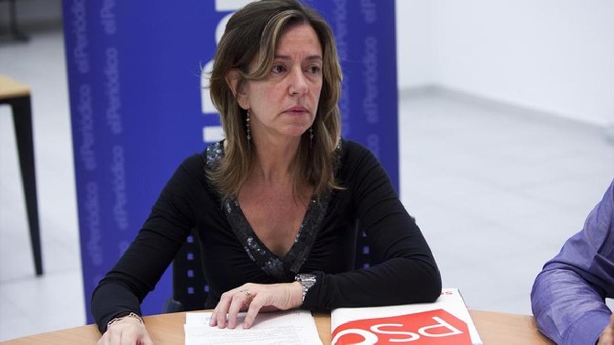 La diputada del PSC Montse Capdevila.