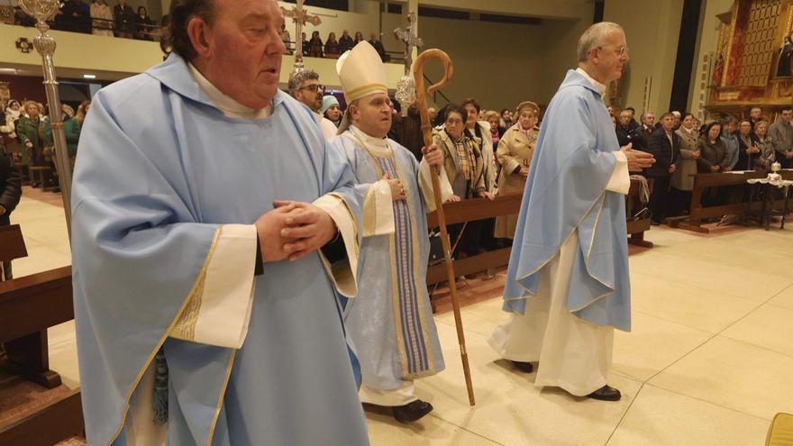 El arzobispo de Santiago presidió la ceremonia.