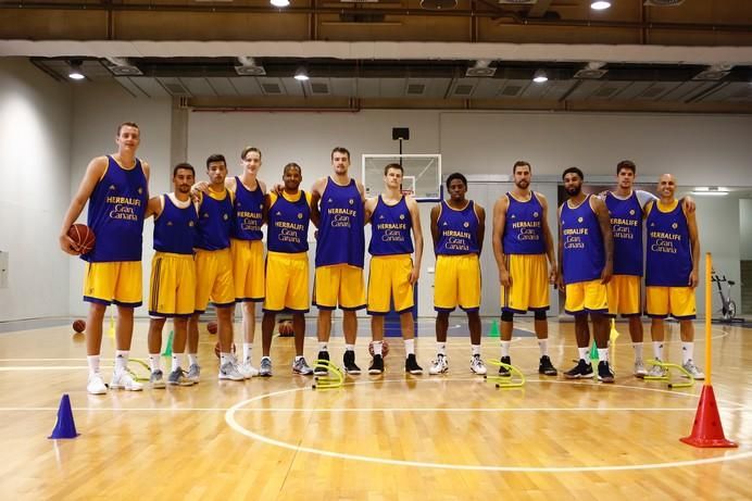 Primer entrenamiento de pretemporada del Herbalife Gran Canaria