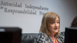Archivo - La presidenta de la AIReF, Cristina Herrero.