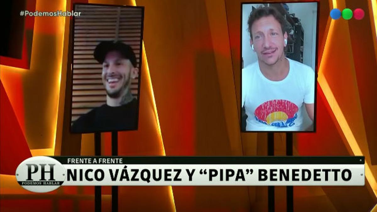 Nico Vázquez y el 'pipa' Bendetto hablaron sobre los asados con Messi